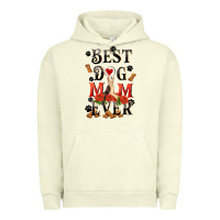 Pigment Pistachio Best dog mom ever Mother's Day Urban Hoodie - FaDigitalArtStudio