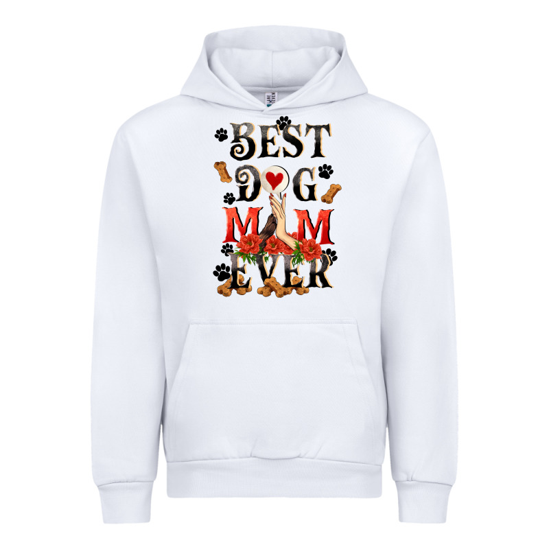 Best Dog Mom Ever Mother's Day Urban Hoodie by FaDigitalArtStudio | Teevron