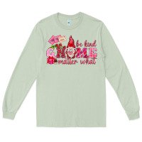Matcha be kind gnome matter what Long Sleeve Tee - NancyCooperArtShop