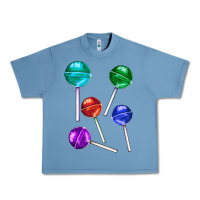 Pebble Blue lollipops Urban Heavy Tee - AdoDesignShop