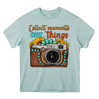 Arona collect moments not things sunflower gemstone vintage camera Heavy Core Tee - FaDigitalArtStudio