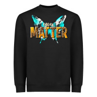 Black you matter Heavyweight Sweatshirt - NancyCooperArtShop