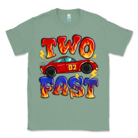 Sage two fast boys birthday racing car Classic Tee - MaliasSmallBusiness