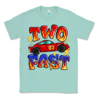 Two Fast Boys Birthday Racing Car Classic Tee | Teevron