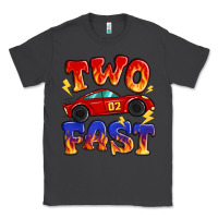 Smoke two fast boys birthday racing car Classic Tee - MaliasSmallBusiness