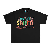 Black his life saved my life Urban Heavy Tee - MaliasSmallBusiness