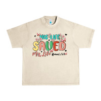 Sandshell his life saved my life Urban Heavy Tee - MaliasSmallBusiness