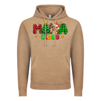 Vintage Coffee mama claus Vintage Hoodie - NancyCooperArtShop