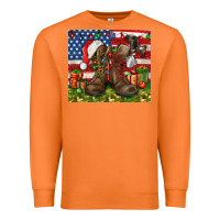 Carrot Army Veteran Boots Christmas Tumbler 4th of july Premium Sweatshirt - HowdyJamesFarm