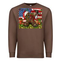 Chestnut Army Veteran Boots Christmas Tumbler 4th of july Premium Sweatshirt - HowdyJamesFarm