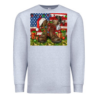 Heather Grey Army Veteran Boots Christmas Tumbler 4th of july Premium Sweatshirt - HowdyJamesFarm