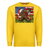 Lemon Army Veteran Boots Christmas Tumbler 4th of july Premium Sweatshirt - HowdyJamesFarm