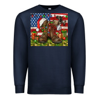 Navy Army Veteran Boots Christmas Tumbler 4th of july Premium Sweatshirt - HowdyJamesFarm