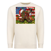 Sandshell Army Veteran Boots Christmas Tumbler 4th of july Premium Sweatshirt - HowdyJamesFarm