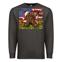 Smoke Army Veteran Boots Christmas Tumbler 4th of july Premium Sweatshirt - HowdyJamesFarm