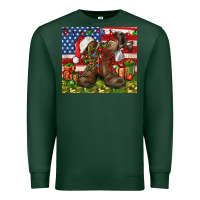 Sports Green Army Veteran Boots Christmas Tumbler 4th of july Premium Sweatshirt - HowdyJamesFarm