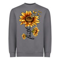 Storm faith sunflower Heavyweight Sweatshirt - MaliasSmallBusiness