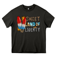 Asphalt sweet land of liberty Heavy Core Tee - RacoonDesign