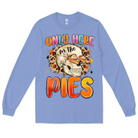 Colony Blue only here for the pies Long Sleeve Tee - MaliasSmallBusiness