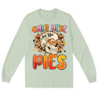 Matcha only here for the pies Long Sleeve Tee - MaliasSmallBusiness