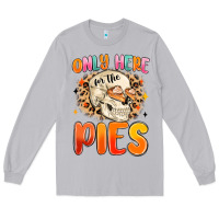 Moon Dust only here for the pies Long Sleeve Tee - MaliasSmallBusiness