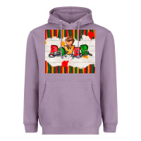 Lavender juneteenth black power Heavyweight Hoodie - TumblerDesignByShophia