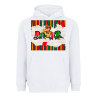 White juneteenth black power Heavyweight Hoodie - TumblerDesignByShophia