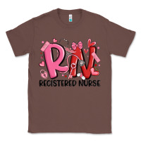 Chestnut rn registered nurse valentines day Classic Tee - MaliasSmallBusiness