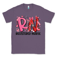 Lavender rn registered nurse valentines day Classic Tee - MaliasSmallBusiness