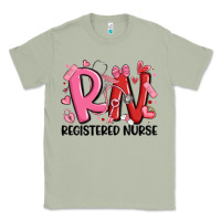 Matcha rn registered nurse valentines day Classic Tee - MaliasSmallBusiness