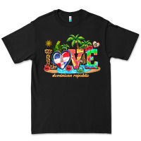 Black love dominican republic Premium Tee - AdoDesignShop