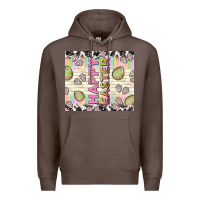 Coffee happy easter with cowhide Premium Hoodie - TumblerDesignByShophia