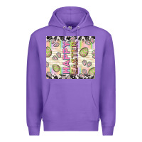 Purple happy easter with cowhide Premium Hoodie - TumblerDesignByShophia