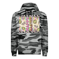 Slate Camo happy easter with cowhide Premium Hoodie - TumblerDesignByShophia