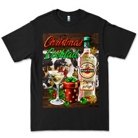 Black christmas cocktail martini  air freshener Premium Tee - AdoDesignShop
