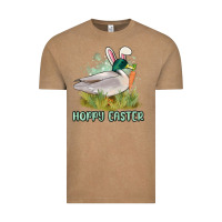 Vintage Coffee hoppy easter duck hunting Vintage Tee - MaliasSmallBusiness
