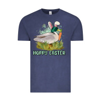 Vintage Denim hoppy easter duck hunting Vintage Tee - MaliasSmallBusiness