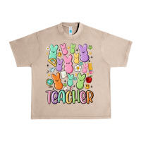 French Oak teacher bunny's Urban Heavy Tee - MaliasSmallBusiness