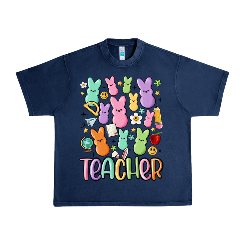Teacher Bunny's Urban Heavy Tee by MaliasSmallBusiness | Teevron