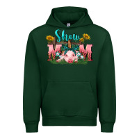 Forest Green Show mom pig Mother's Day Urban Hoodie - FaDigitalArtStudio