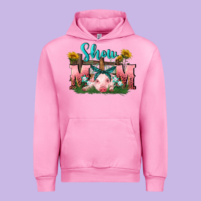 Show Mom Pig Mother's Day Urban Hoodie Designed By Fadigitalartstudio