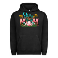 Pigment Black Show mom pig Mother's Day Urban Hoodie - FaDigitalArtStudio