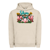 Pigment French Oak Show mom pig Mother's Day Urban Hoodie - FaDigitalArtStudio