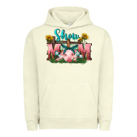 Pigment Pistachio Show mom pig Mother's Day Urban Hoodie - FaDigitalArtStudio