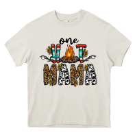 Cream one hot mama Heavy Core Tee - CowhideDigitalArt