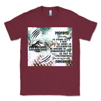 Burgundy don't mess with mamasaurus Classic Tee - JahusDesignShop
