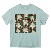 Arona white Scottish calf Heavy Core Tee - BarkalooDesign