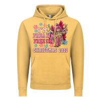Vintage Mustard i'm freakin freezin christmas 2023 Vintage Hoodie - NancyCooperArtShop