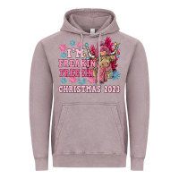 Vintage Zinc i'm freakin freezin christmas 2023 Vintage Hoodie - NancyCooperArtShop