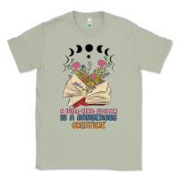 Matcha a well read woman is a dangerous creature Classic Tee - MaliasSmallBusiness